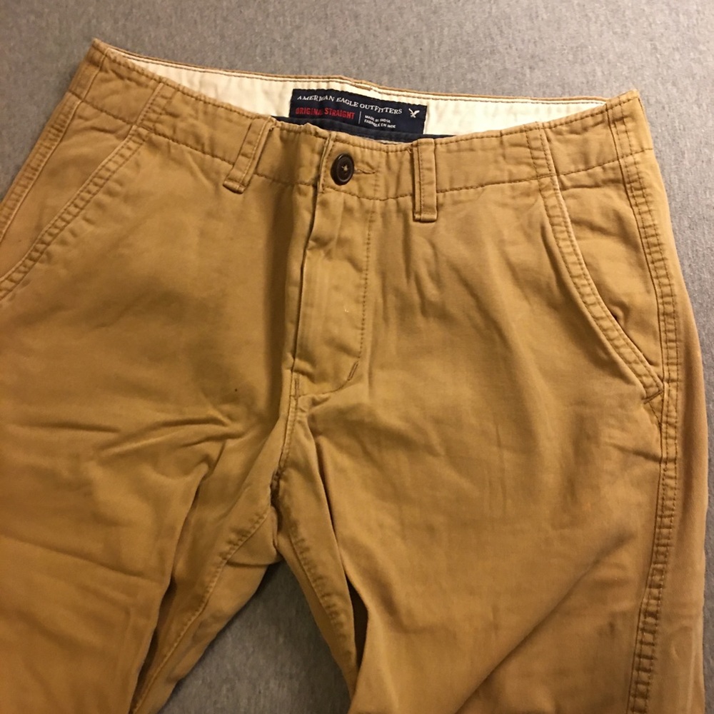 AEO Original Straight khaki pants - 32x34